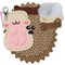 DIY Sew Cute Hedgehog Kids Beginner Felt Backpack Clip Sewing Kit